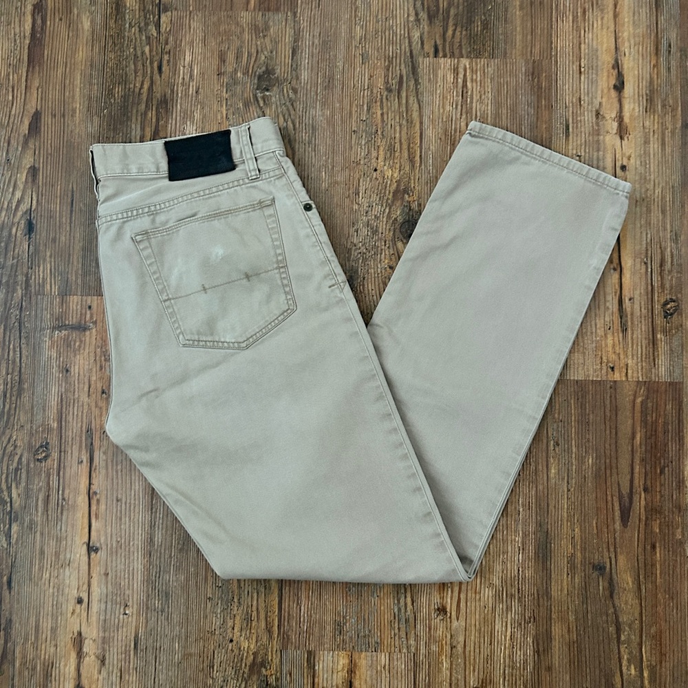 Polo Ralph Lauren 650 Straight Five Pocket Pants Khaki Jeans Men's 32x32 Chino